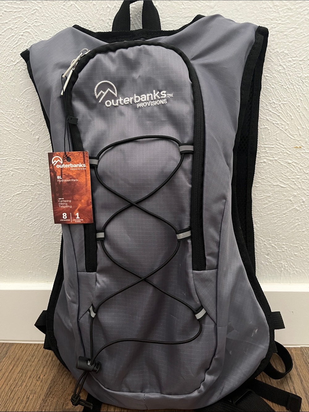 Outerbanks Provisions Men's Gray Hydration Backpack